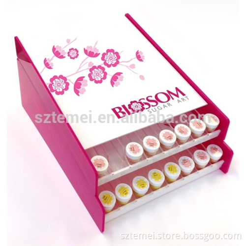 customized acrylic drawer storage with dividers